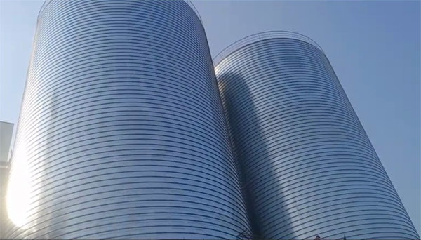 十堰2座混凝土高架卷板仓